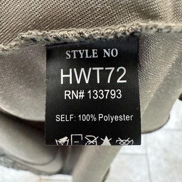 POL Velvet Mini Dress Lg Short Sleeve Pullover Olive Green Fairy Grunge Whimsy - Picture 4 of 7